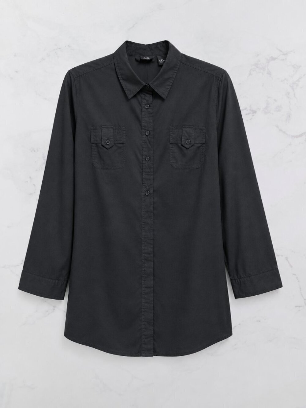 NWT RGL New York Black Cotton Lightweight Tunic - XL